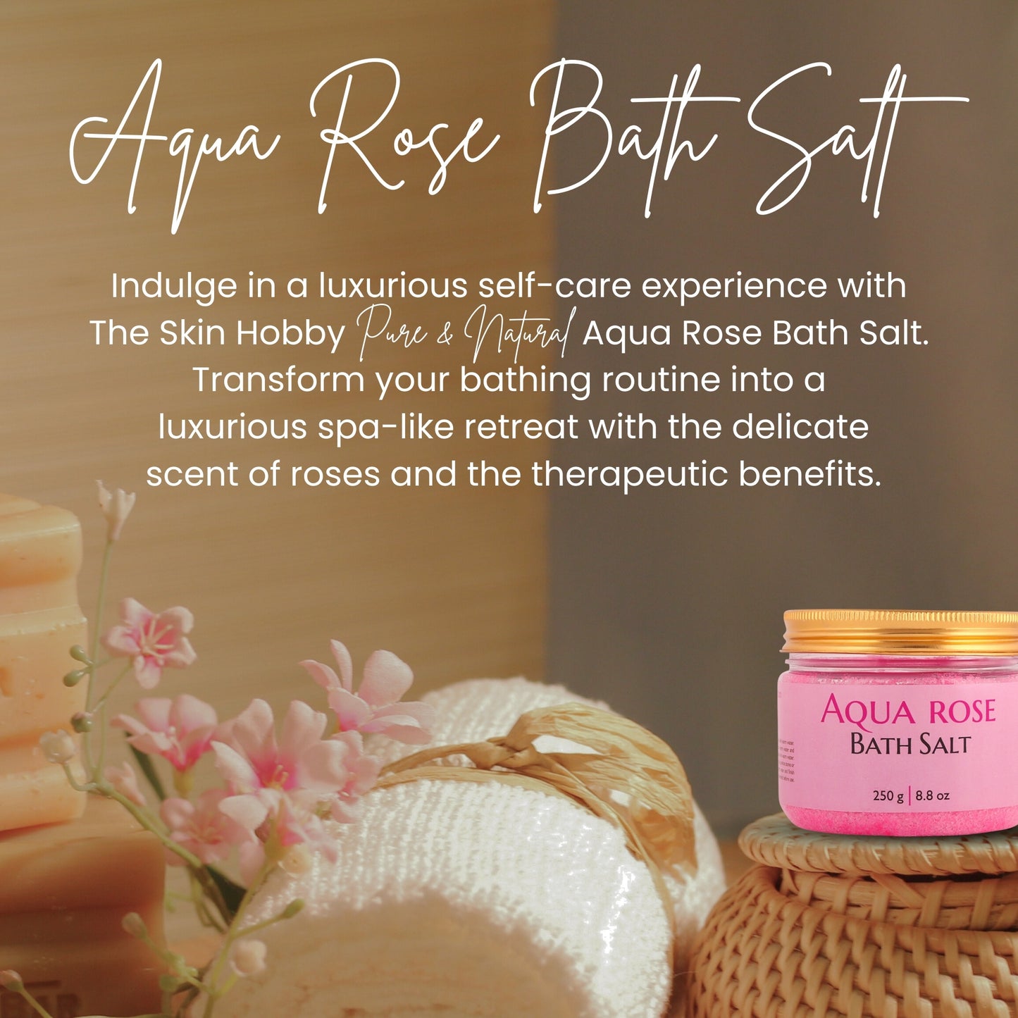 Aqua Rose Epsom Bath Salt