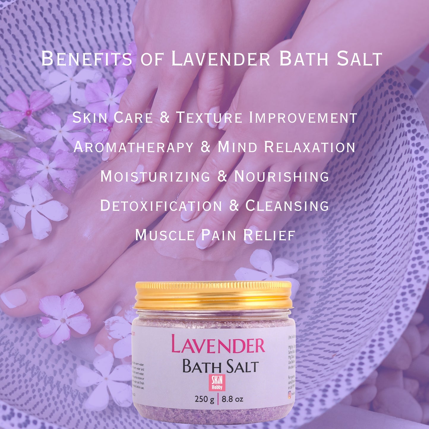 Lavender Epsom Bath Salt