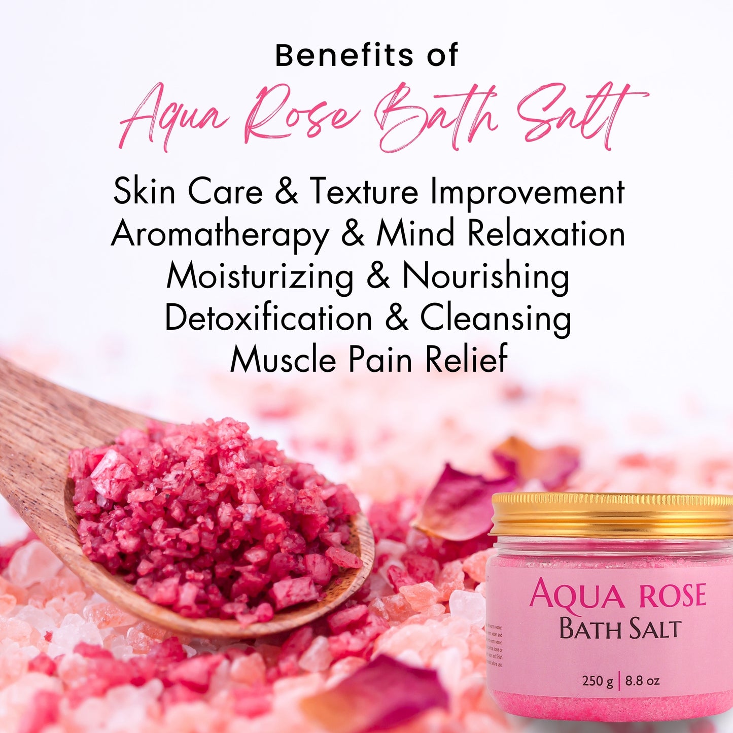 Aqua Rose Epsom Bath Salt