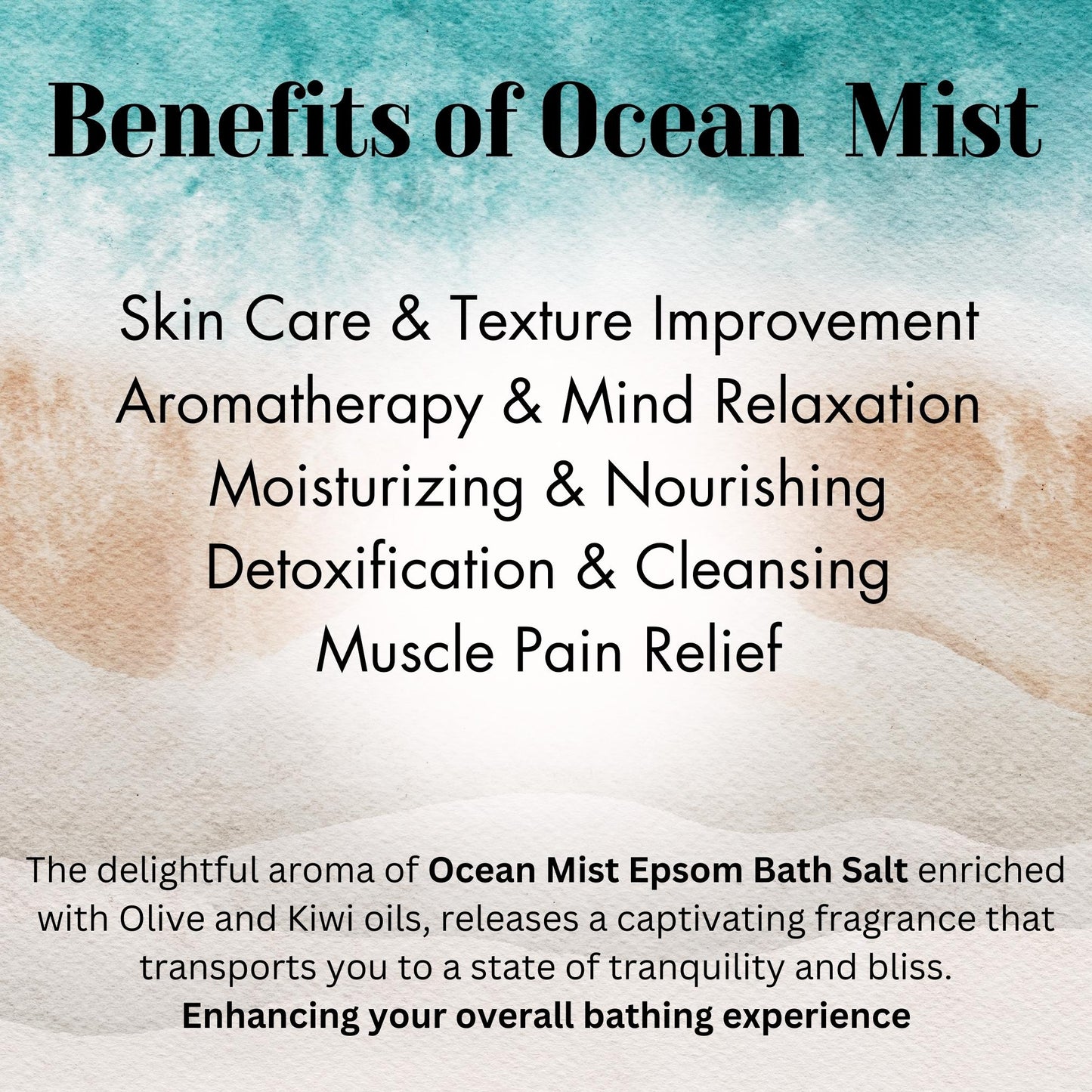 Ocean Mist Bath Salt